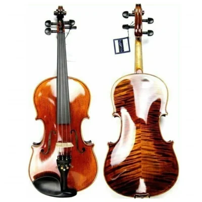 Reichel Violas Meister 15" Oil Varnished Viola Aubert Deluxe Bridge Helicore