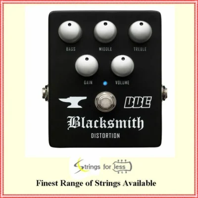 BBE Blacksmith Distortion With 3-Band EQ Guitar Effects Pedal