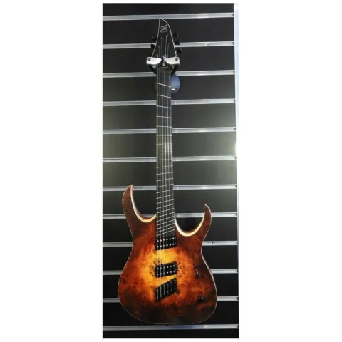 Mayones Duvell Elite VF 6 - 6-String Electric Guitar Ebony Fingerboard Hard Case