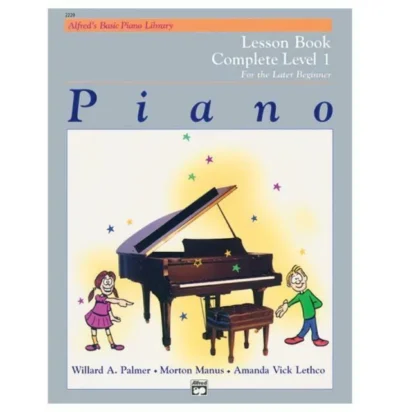 Alfred Alfred's Basic Piano Course Lesson Book Complete 1 (1A/1B) New