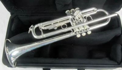 Clarion Bb Trumpet Interchangeable Bells Silver Plated and Gold Lacquer Monel