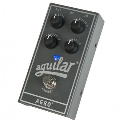 Aguilar AGRO Bass Overdrive Bass Guitar Effects Pedal Massive Distortion New