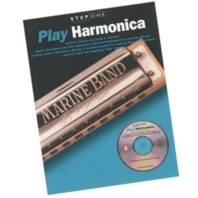 Hal Leonard Step One Play Harmonica Book with CD Instruction Book with CD