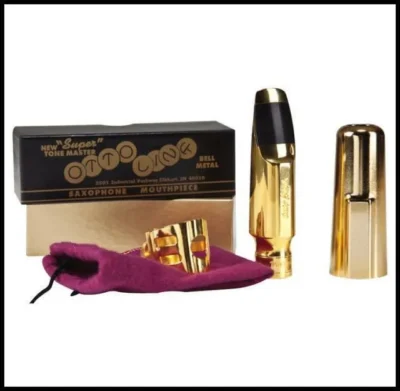 Otto Link Vintage Series Metal Tenor Saxophone Mouthpiece  6* Gold Plated