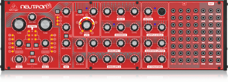 Behringer Neutron Semi-Modular Analog Synth