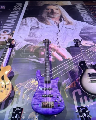 Spector USA Woodstock Custom 5 String Bass - Ultra Violet