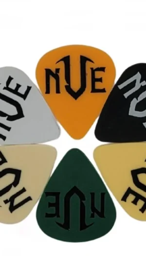 NVE Guitars  Exclusive Guitar Picks / Plectrums 6 Mixed Picks