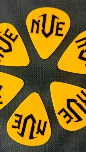 NVE Guitars Guitar Picks / Plectrums 0.71 mm Gauge 6 picks