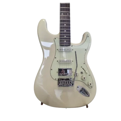 NVE Guitars "The Craven" Electric Guitar - Olympic White HSS | Locking Tuners