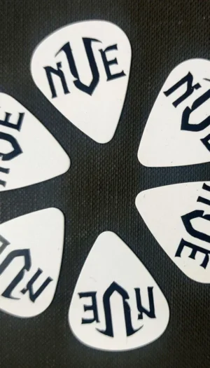 NVE Guitars  6 x Guitar Picks / Plectrums 0.46 mm Gauge