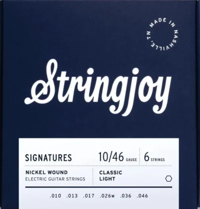 Stringjoy Signatures Classic Light (10-46) Nickel Wound Electric Guitar Strings