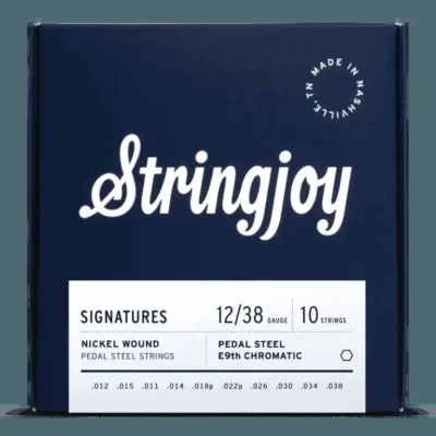 Stringjoy Signatures | Pedal Steel E9th (12-38) Nickel Wound Pedal Steel Strings