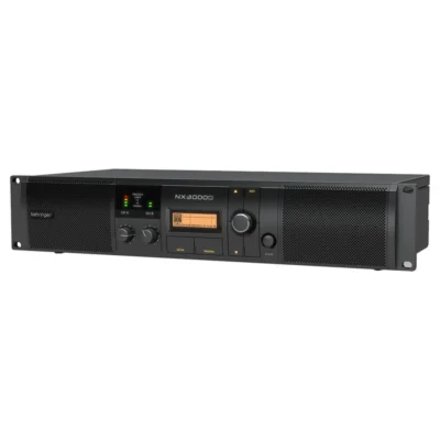 The Behringer Ultra-Lightweight NX1000D Power Amplifier With Smart Sense