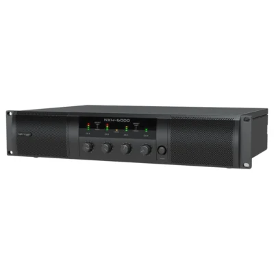 The Behringer NX4-6000 Lightweight Rack Mountable 6000-Watts Power Amplifier
