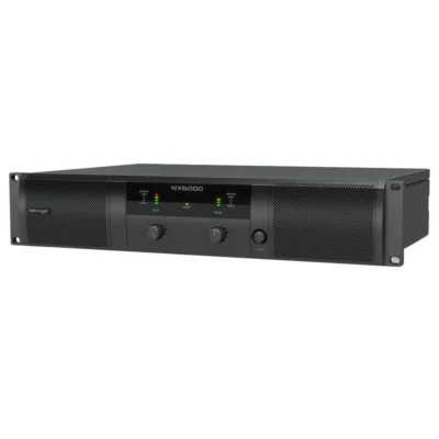 The Behringer NX6000 Lightweight Rack Mountable 6000-Watts Power Amplifier