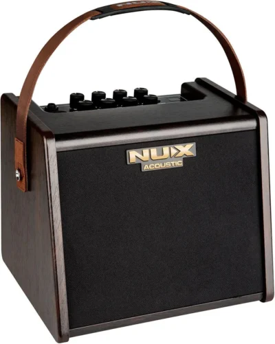 NU-X AC25 Stageman 2-Channel, 25W Battery Operated Acoustic Guitar Amplifier