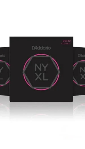 D'Addario NYXL0942  Electric Guitar Strings Extra Light 9 - 42 NYXL 3 sets