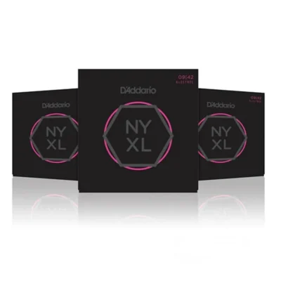 D'Addario NYXL0942  Electric Guitar Strings Extra Light 9 - 42 NYXL 3 sets