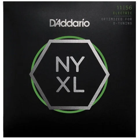 D'Addario NYXL1156  Nickel Wound Electric Guitar Strings, , 11 - 56
