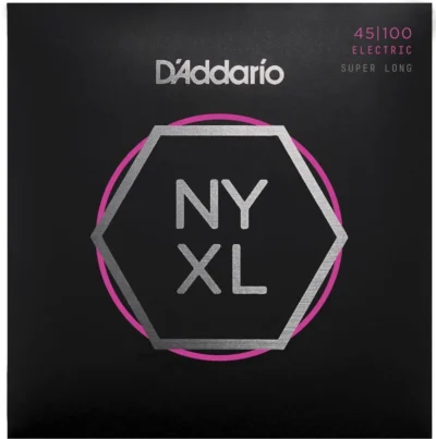 D'Addario NYXL45100SL Super Long Scale Regular Light Bass Strings 45 - 100