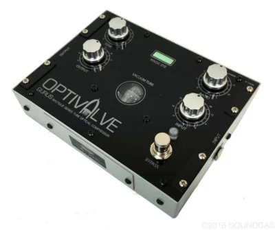 GURUS OPTIVALVE OPTICAL COMPRESSOR/LIMITER Guitar Effects Pedal