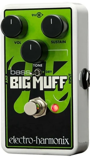 Electro-Harmonix Nano Bass Big Muff Pi Fuzz Distortion  Effects Pedal on Sale