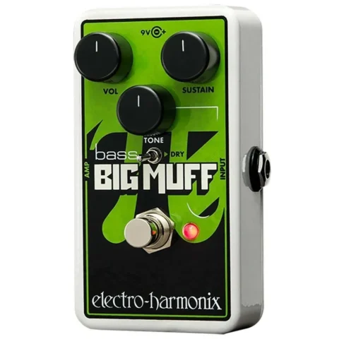 Electro-Harmonix Nano Bass Big Muff Pi Fuzz Distortion  Effects Pedal on Sale