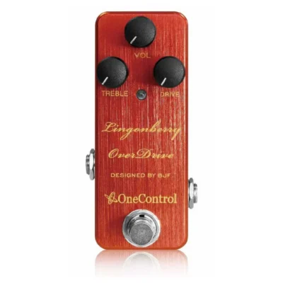 One Control BJF Lingonberry Overdrive Guitar effects  Pedal