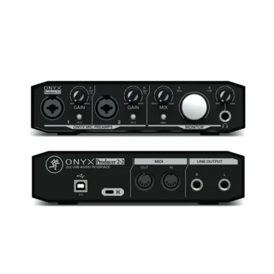 Mackie Onyx Producer 2-2 USB Audio Interface 2-in-2-out USB 2.0  ONYX-PROD-2-2
