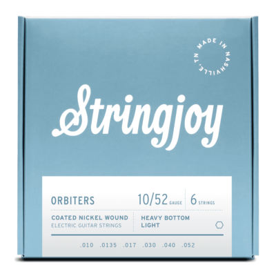 Stringjoy Orbiters | (10-52) Coated Nickel Wound Electric Guitar Strings