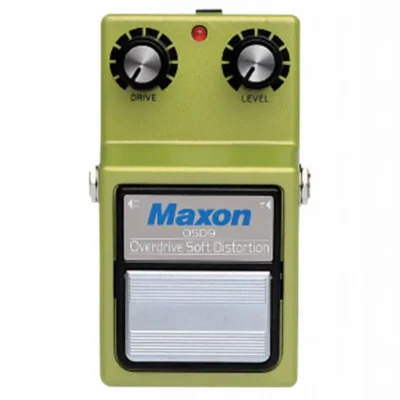 Maxon OSD-9 Overdrive Soft Distortion Guitar Effects Pedal