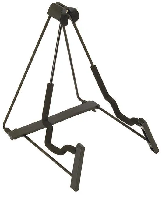 On Stage Fold Flat Metal A-Frame Guitar Stand