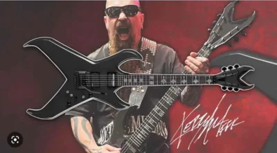 Dean USA Custom Shop Kerry King Overlord Electric Guitar - Dark Grey