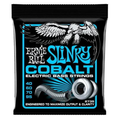 Ernie Ball Extra Slinky Cobalt Electric Bass String - 40-95 Gauge
