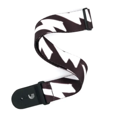 D'Addario Polyester Guitar Strap, Graffiti Bolts