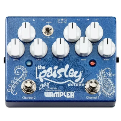 Wampler Brad Paisley - Paisley Drive Deluxe Dual Overdrive Guitar Effects Pedal