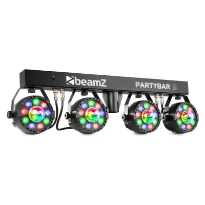 Beamz PartyBar 3 All-In-One LED DJ Lighting System