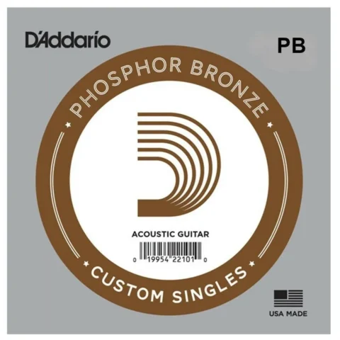 D'Addario Phosphor bronze .042 Acoustic Guitar String , Single String