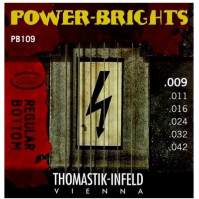 Thomastik-Infeld PB109 Power Bright Regular Bottom Electric Guitar Strings 9-42