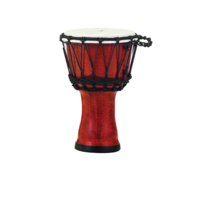 Pearl PBJVR-7-699 Synthetic Shell Djembe Rope Tuned - Molten Scarlet 7in