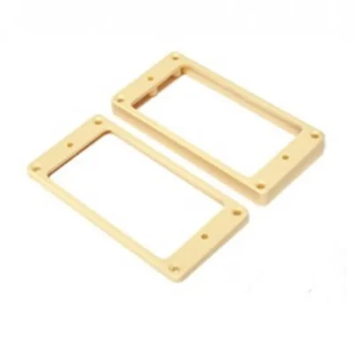 Allparts Gibson Humbucker Pickup Mounting Ring Set - Curved Bottom Cream