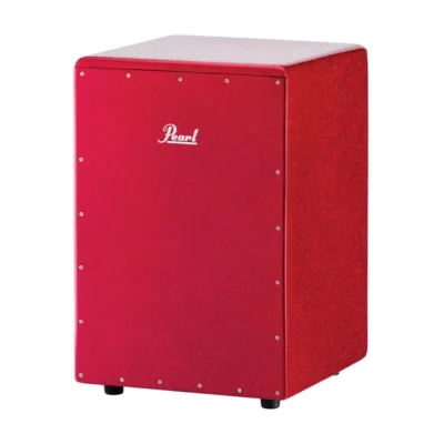 Pearl PCJ-633BB-630 High-Quality Boom Box Cajon Artisan Red Mahogany Red Sparkle