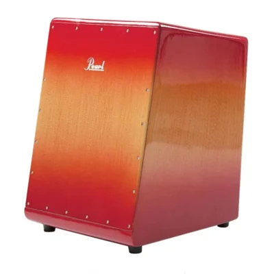Pearl PCJ-650CG Fiberglass Shell Centigrade Cajon Mango Cherry Burst Finish