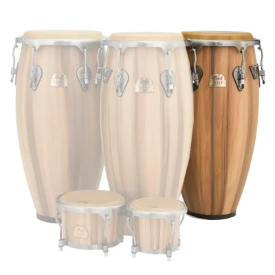 Pearl PCW-110DX-510 Elite Series Thai Oak Wood Conga Caramel Brown 11in