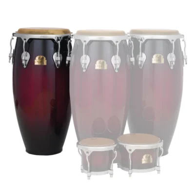 Pearl PCW-125DX-506 Elite Series Thai Oak Wood Conga Merlot Burst 12.5in