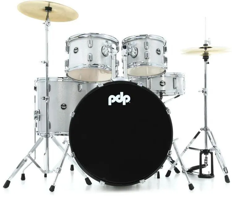 PDP Centerstage Series 5-Piece Drum Kit - 20in Bass Drum in Diamond White