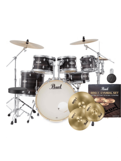 PEARL Export EXX 6 Pce Fusion Plus Kit - Amethyst Twist C/w Cymbals & Hardware