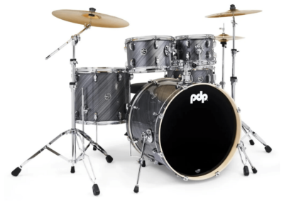 PDP Mainstage 5 Pce Twisted Graphite Drumkit With Paiste 101 Cymbals