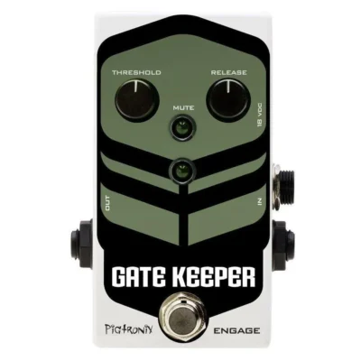 Pigtronix Gatekeeper Noise Gate Guitar Effects Pedal