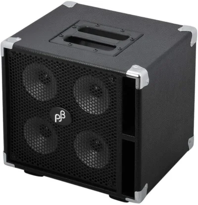 Phil Jones Bass C4 - Compact 4 Piranha Cabinet, 4x5",-  Black
